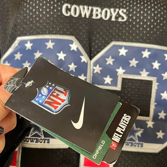 2011 Dallas Cowboys Black USA Flag NFL Jersey E.Smith NWT - Picture 3 of 8